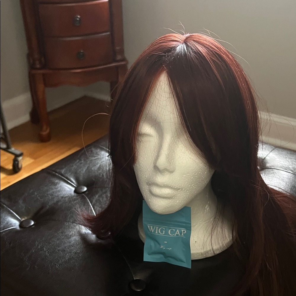 Elegant Auburn Wig for Women